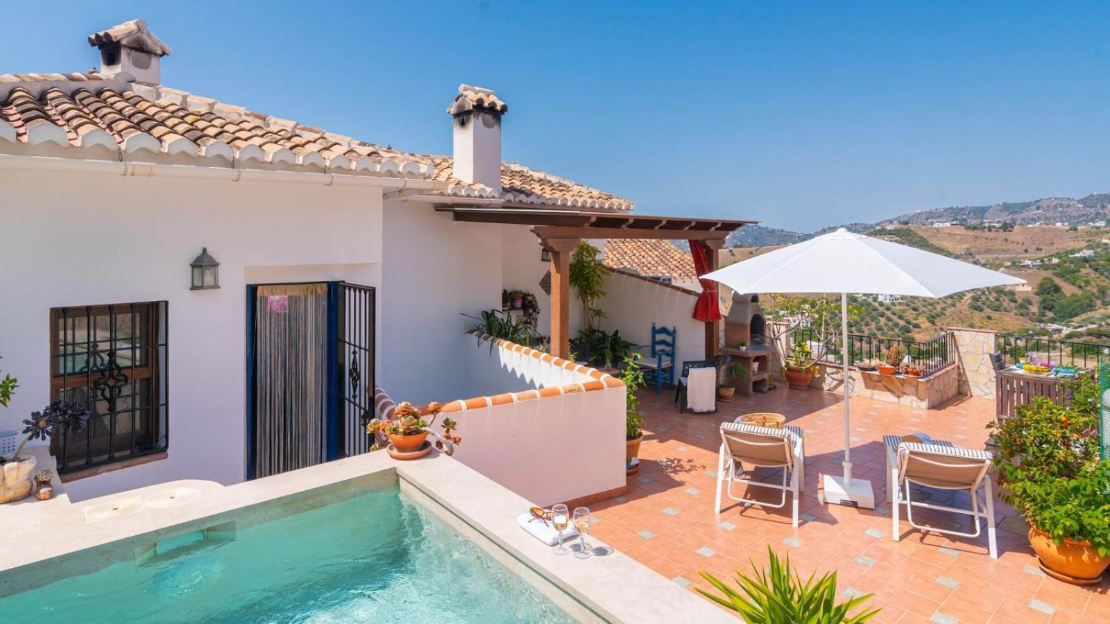 Villa Casa Arcos de Almona Frigiliana by Ruralidays Exterior foto